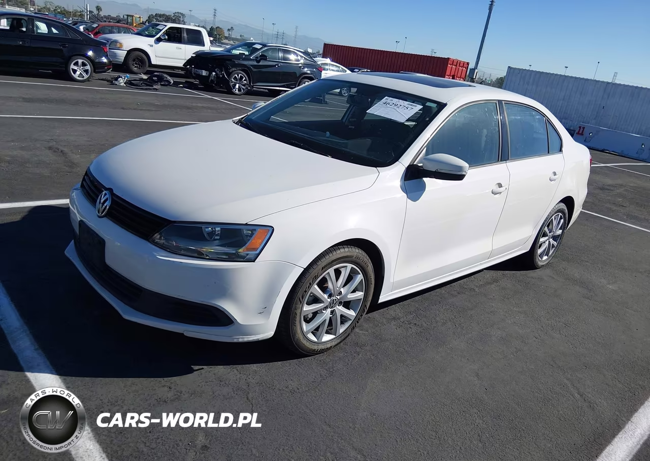 2012 Volkswagen Jetta 2.5L Se VIN:3VWDP7AJ5CM427640 - 2