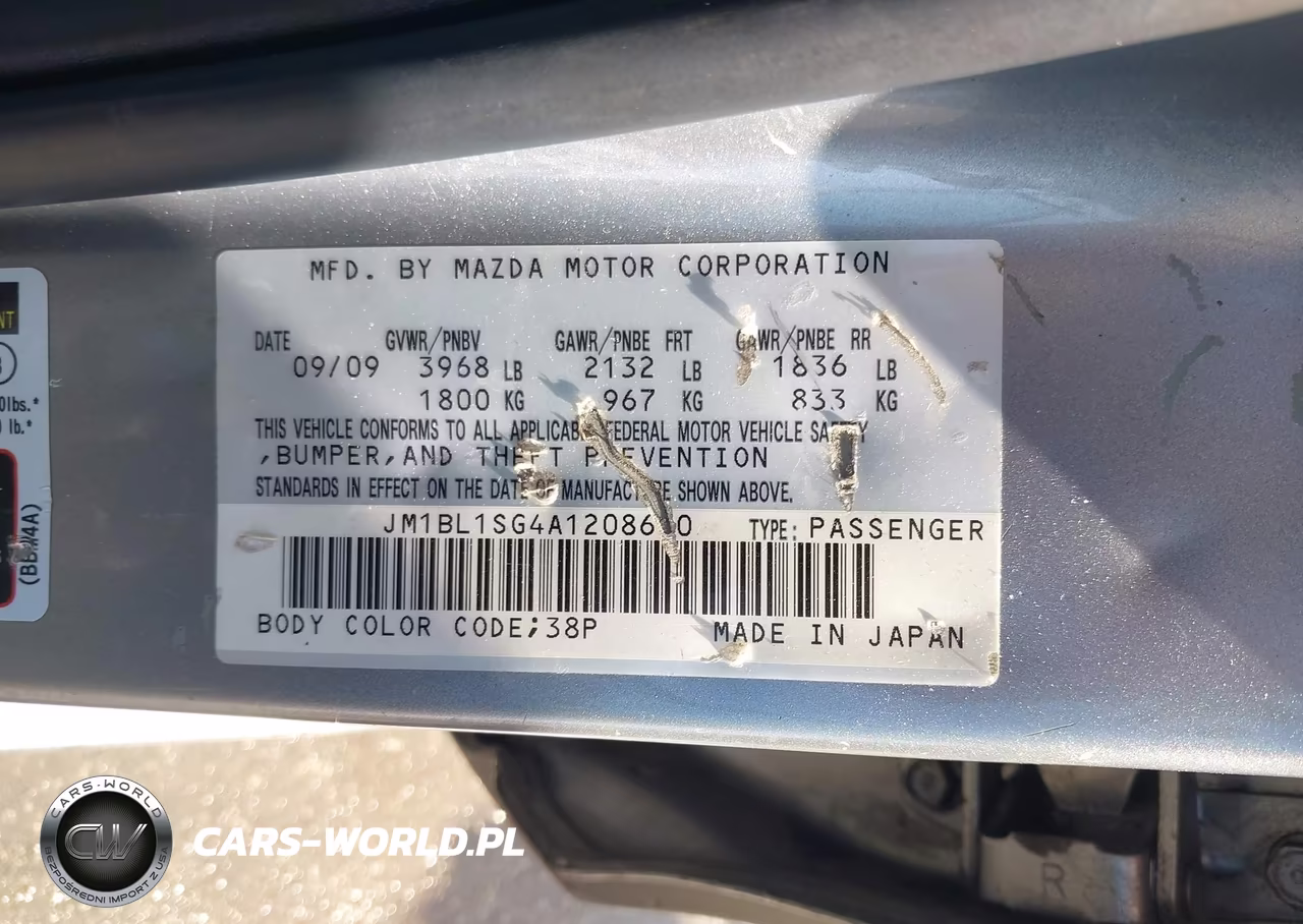 2010 Mazda Mazda3 I Touring VIN:JM1BL1SG4A1208670 - 9