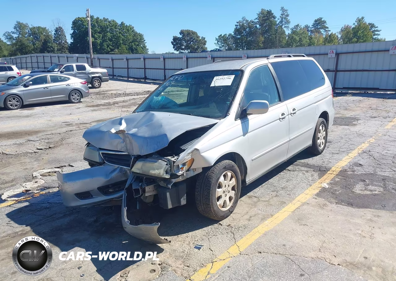 2002 Honda Odyssey Ex-L VIN:5FNRL18912B044469 - 2