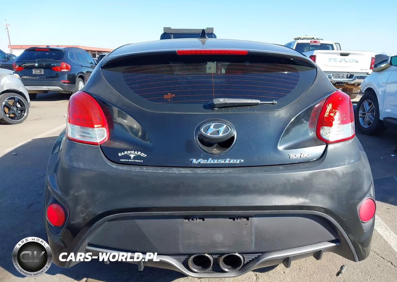 2013 Hyundai Veloster Turbo W-Black VIN:KMHTC6AEXDU134445 - 16