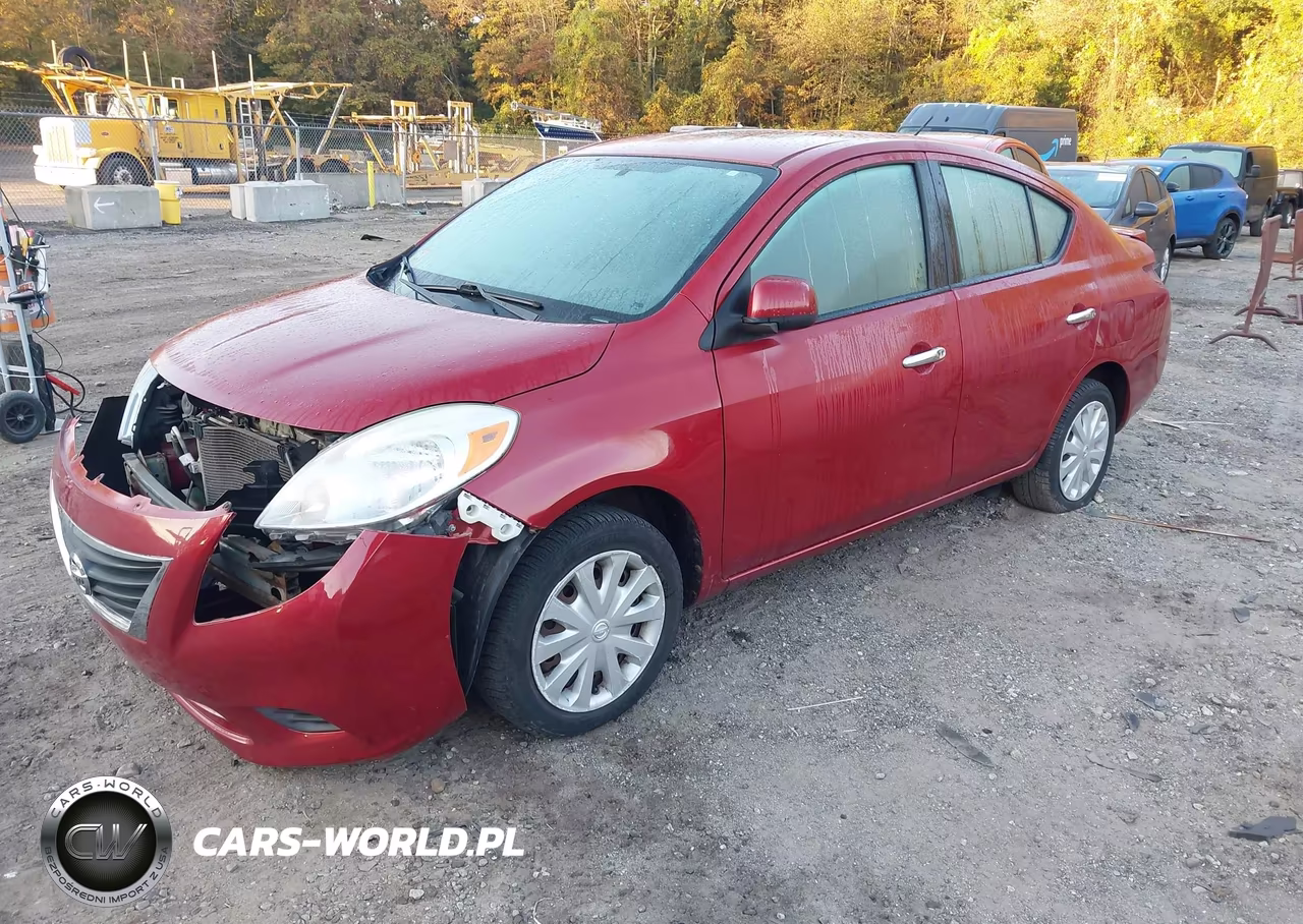 2013 Nissan Versa 1.6 Sv VIN:3N1CN7AP0DL869289 - 2