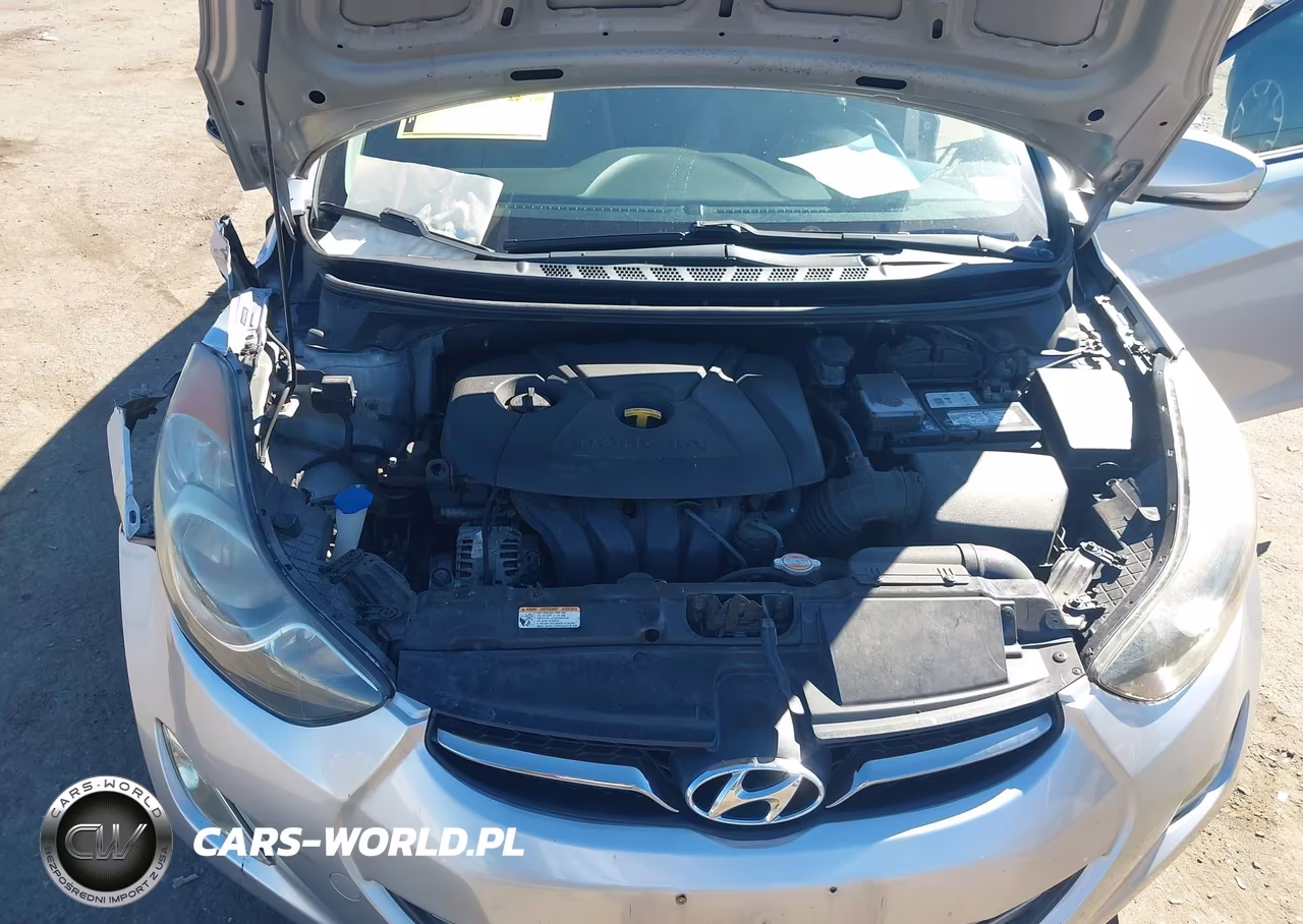2012 Hyundai Elantra Limited VIN:5NPDH4AE3CH110138 - 10