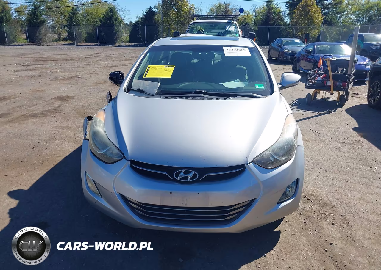 2012 Hyundai Elantra Limited VIN:5NPDH4AE3CH110138 - 12