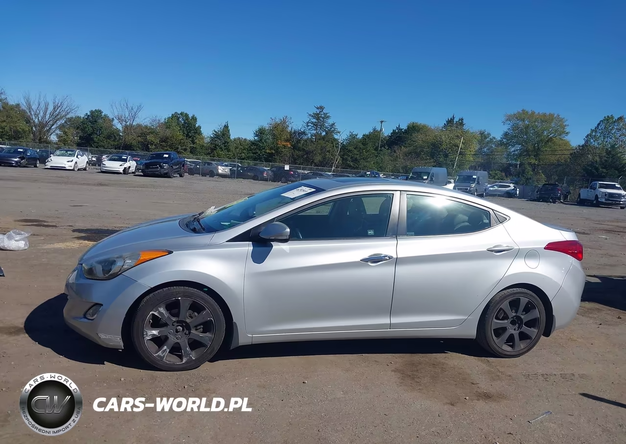 2012 Hyundai Elantra Limited VIN:5NPDH4AE3CH110138 - 14