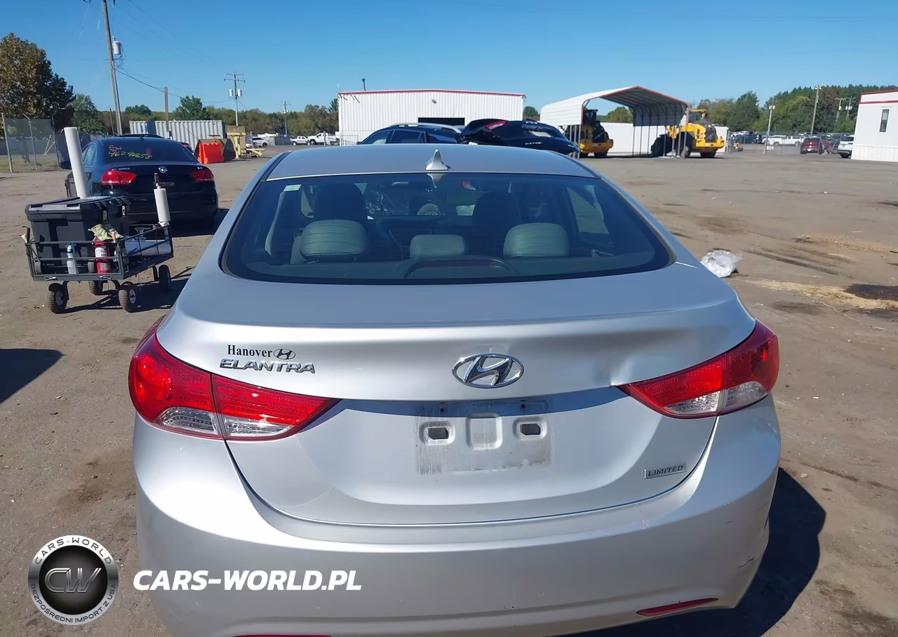 2012 Hyundai Elantra Limited VIN:5NPDH4AE3CH110138 - 16
