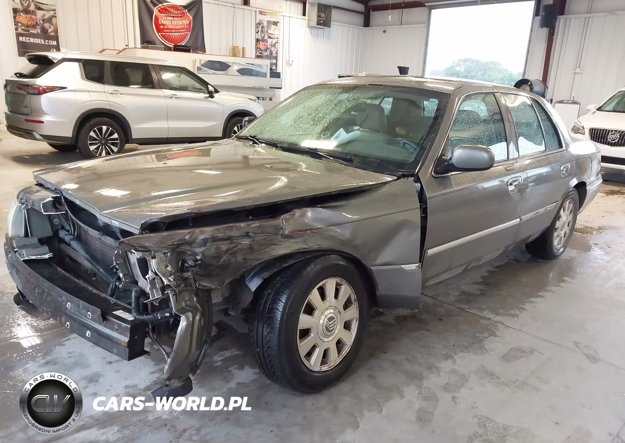 2003 Mercury Grand Marquis Ls VIN:2MEFM75W93X670736 - 2