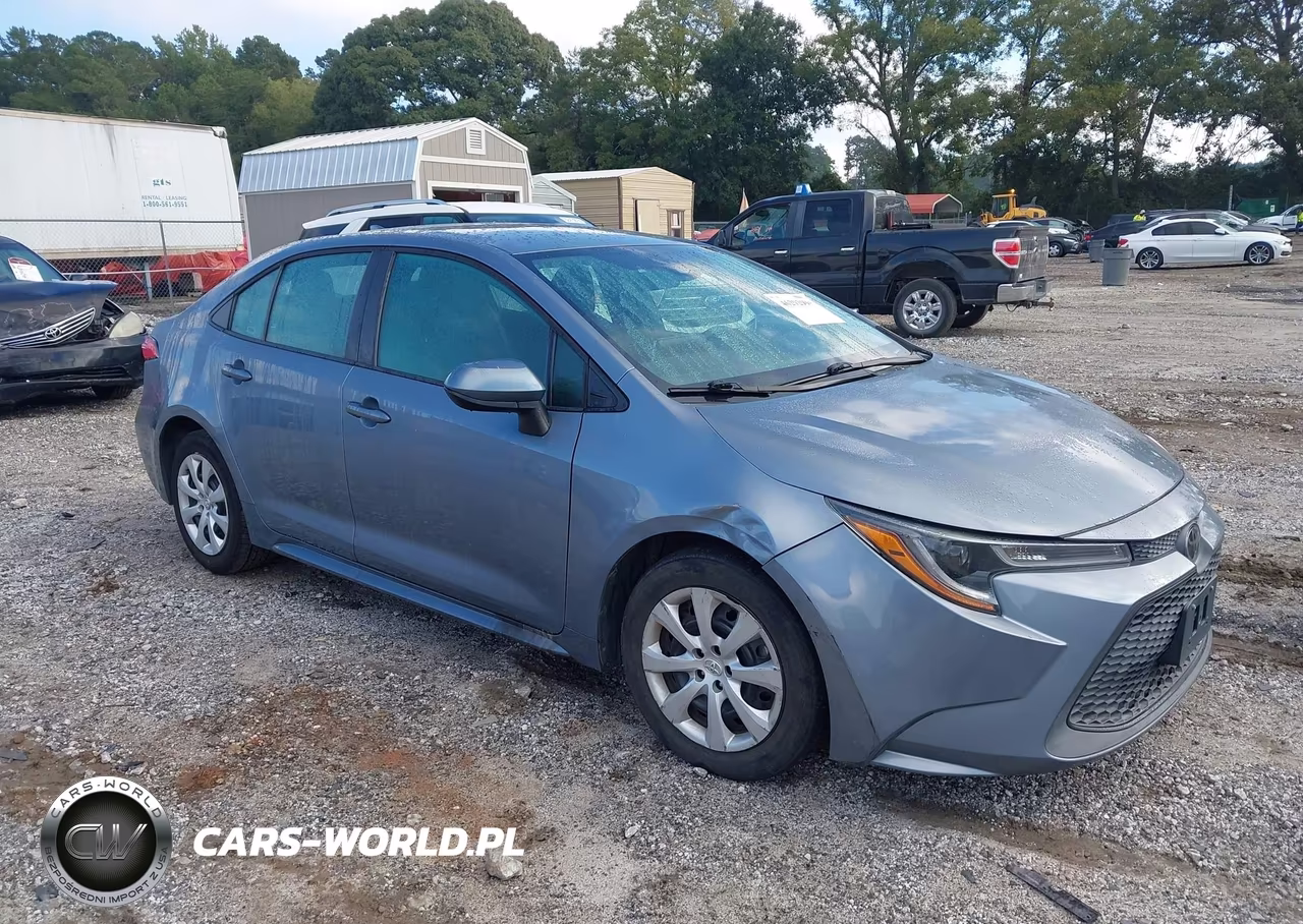 2021 Toyota Corolla Le VIN:5YFEPMAE3MP247396 - 1
