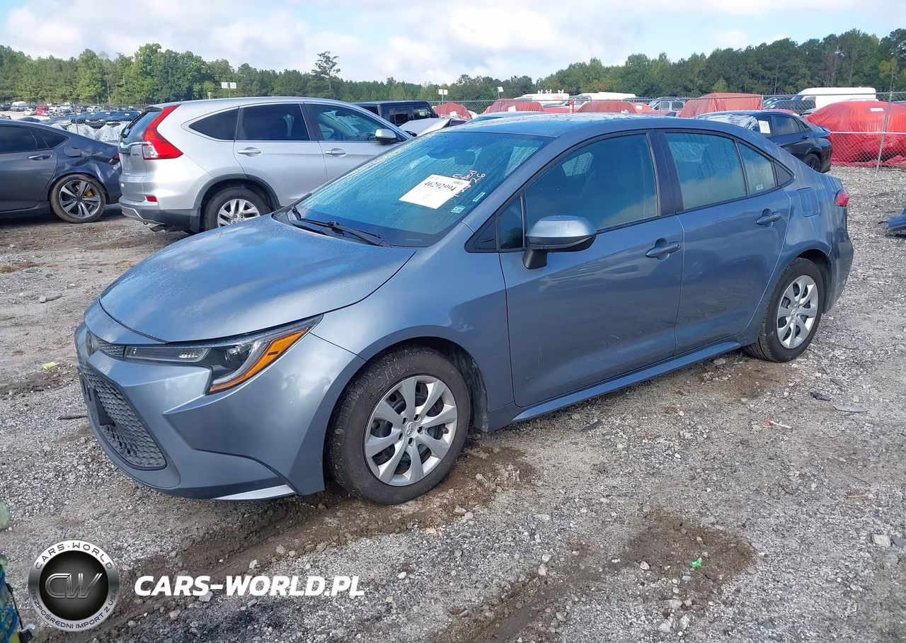 2021 Toyota Corolla Le VIN:5YFEPMAE3MP247396 - 2