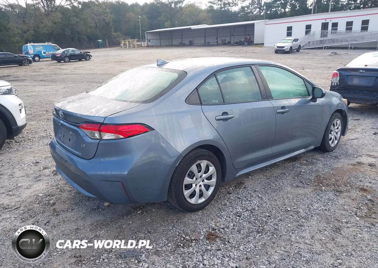 2021 Toyota Corolla Le VIN:5YFEPMAE3MP247396 - 4
