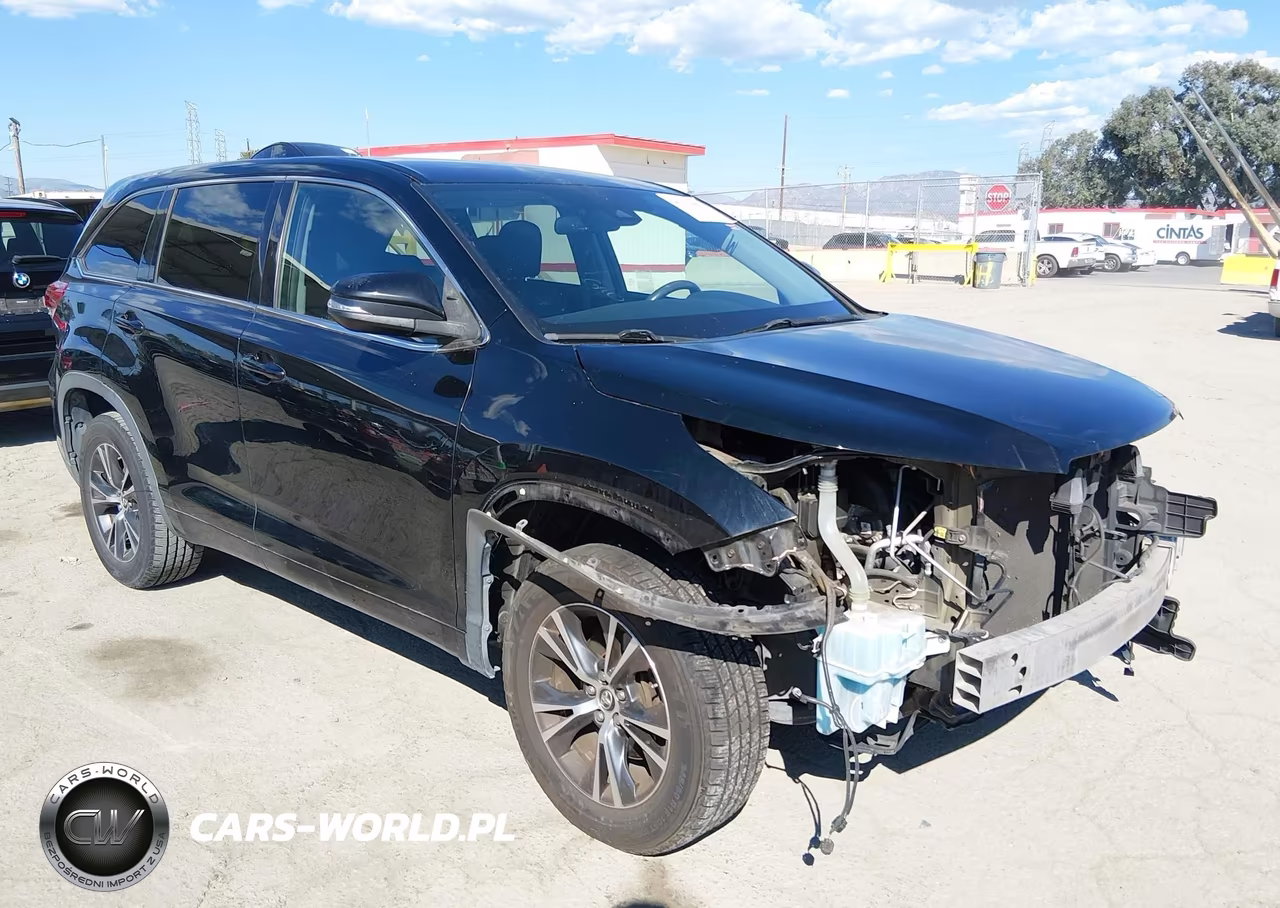 2017 Toyota Highlander Le VIN:5TDZZRFH3HS203276 - 1