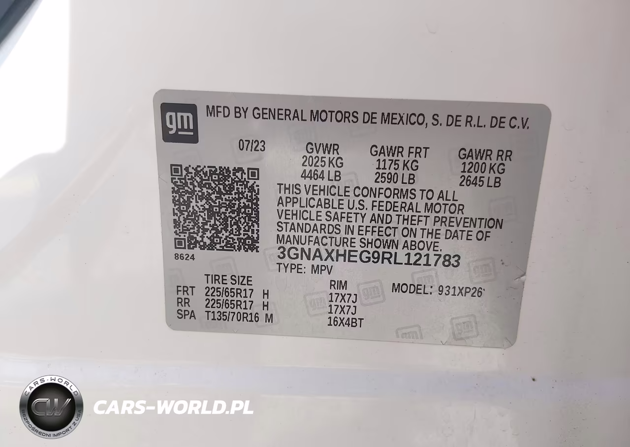 2024 Chevrolet Equinox Fwd Ls VIN:3GNAXHEG9RL121783 - 9