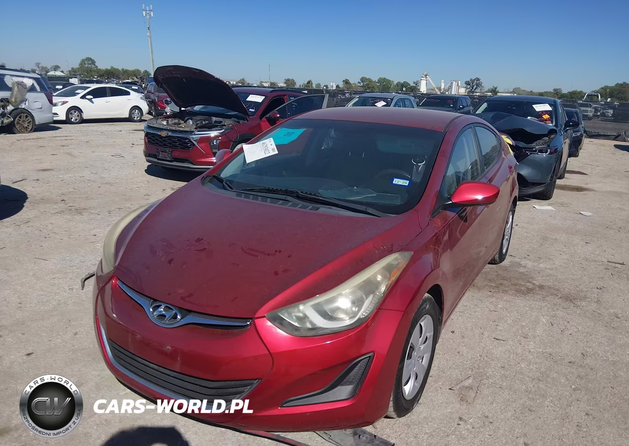 2016 Hyundai Elantra Se VIN:5NPDH4AE1GH715720 - 2