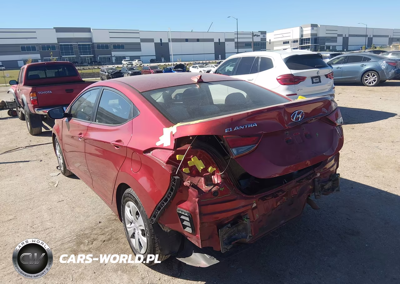 2016 Hyundai Elantra Se VIN:5NPDH4AE1GH715720 - 3