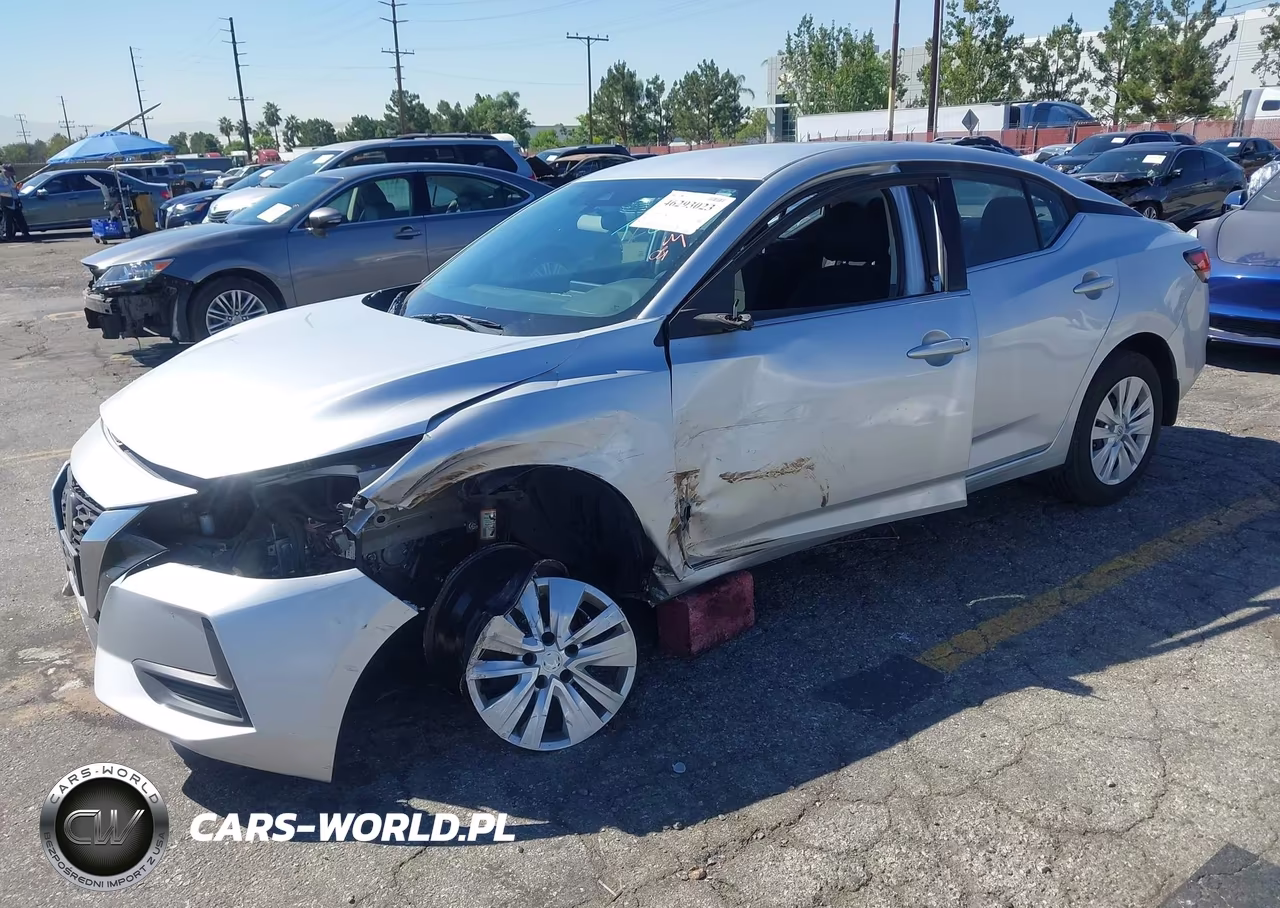 2021 Nissan Sentra S Xtronic Cvt VIN:3N1AB8BV2MY298541 - 2
