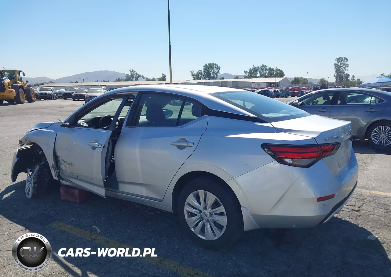 2021 Nissan Sentra S Xtronic Cvt VIN:3N1AB8BV2MY298541 - 3