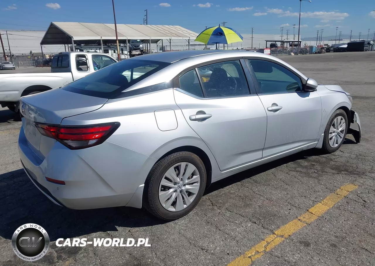 2021 Nissan Sentra S Xtronic Cvt VIN:3N1AB8BV2MY298541 - 4