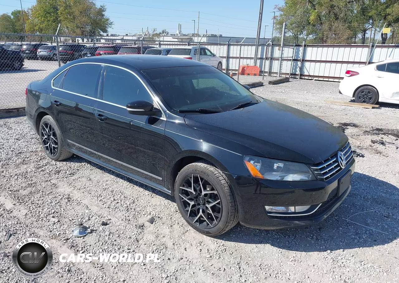 2014 Volkswagen Passat 2.0L Tdi Sel Premium VIN:1VWCN7A34EC062391 - 1