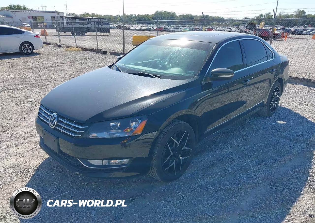 2014 Volkswagen Passat 2.0L Tdi Sel Premium VIN:1VWCN7A34EC062391 - 2