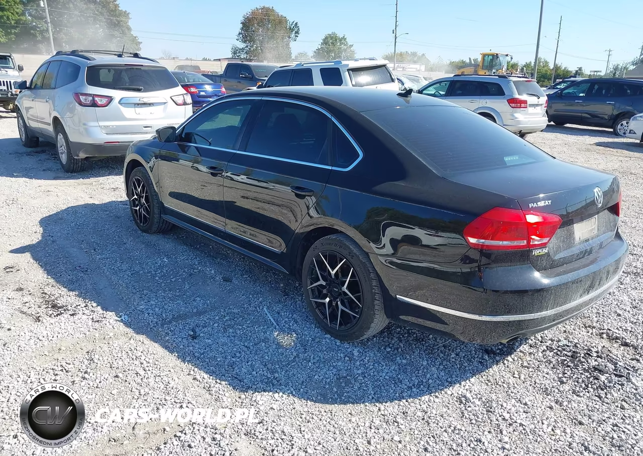 2014 Volkswagen Passat 2.0L Tdi Sel Premium VIN:1VWCN7A34EC062391 - 3
