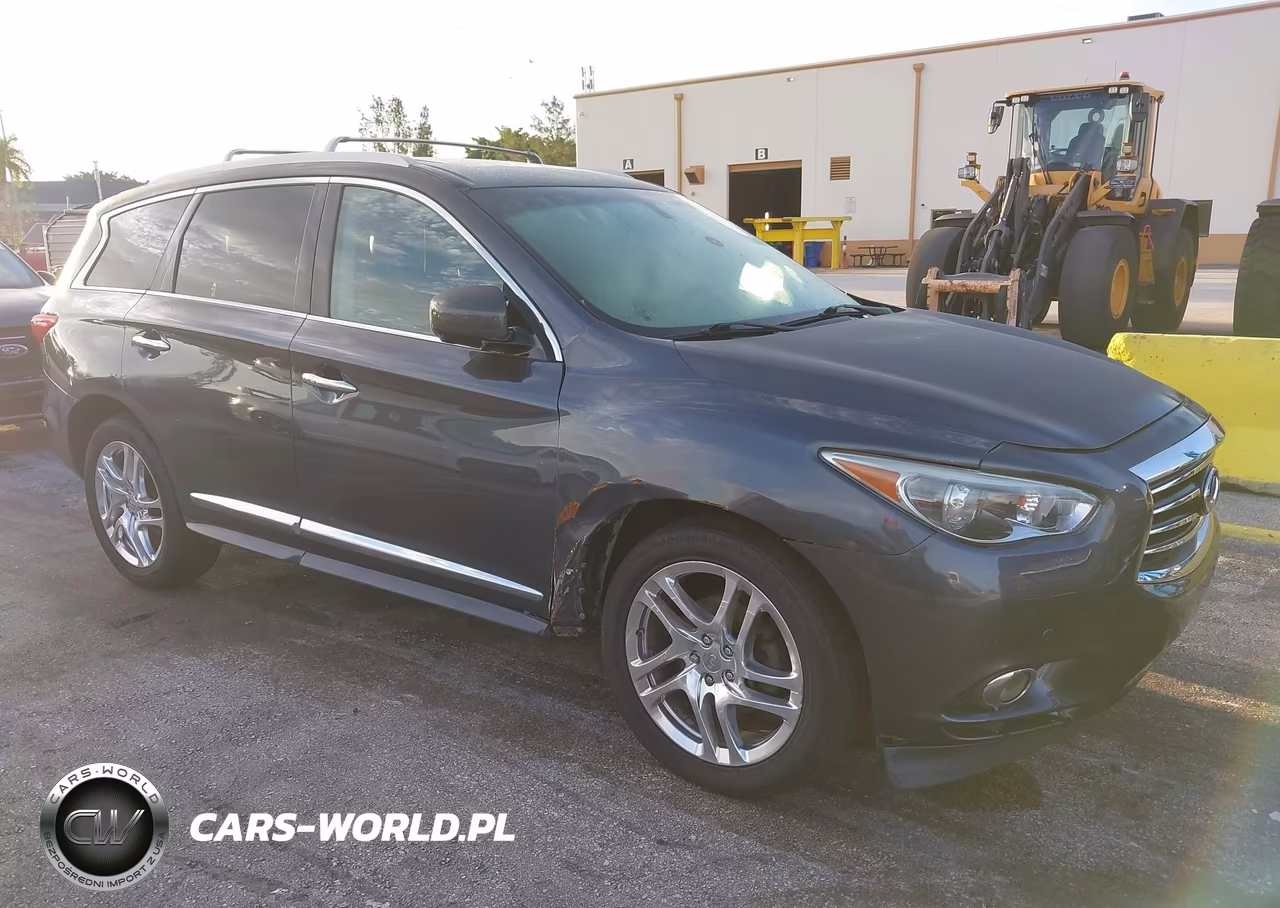2013 Infiniti Jx35 VIN:5N1AL0MM1DC307623 - 1