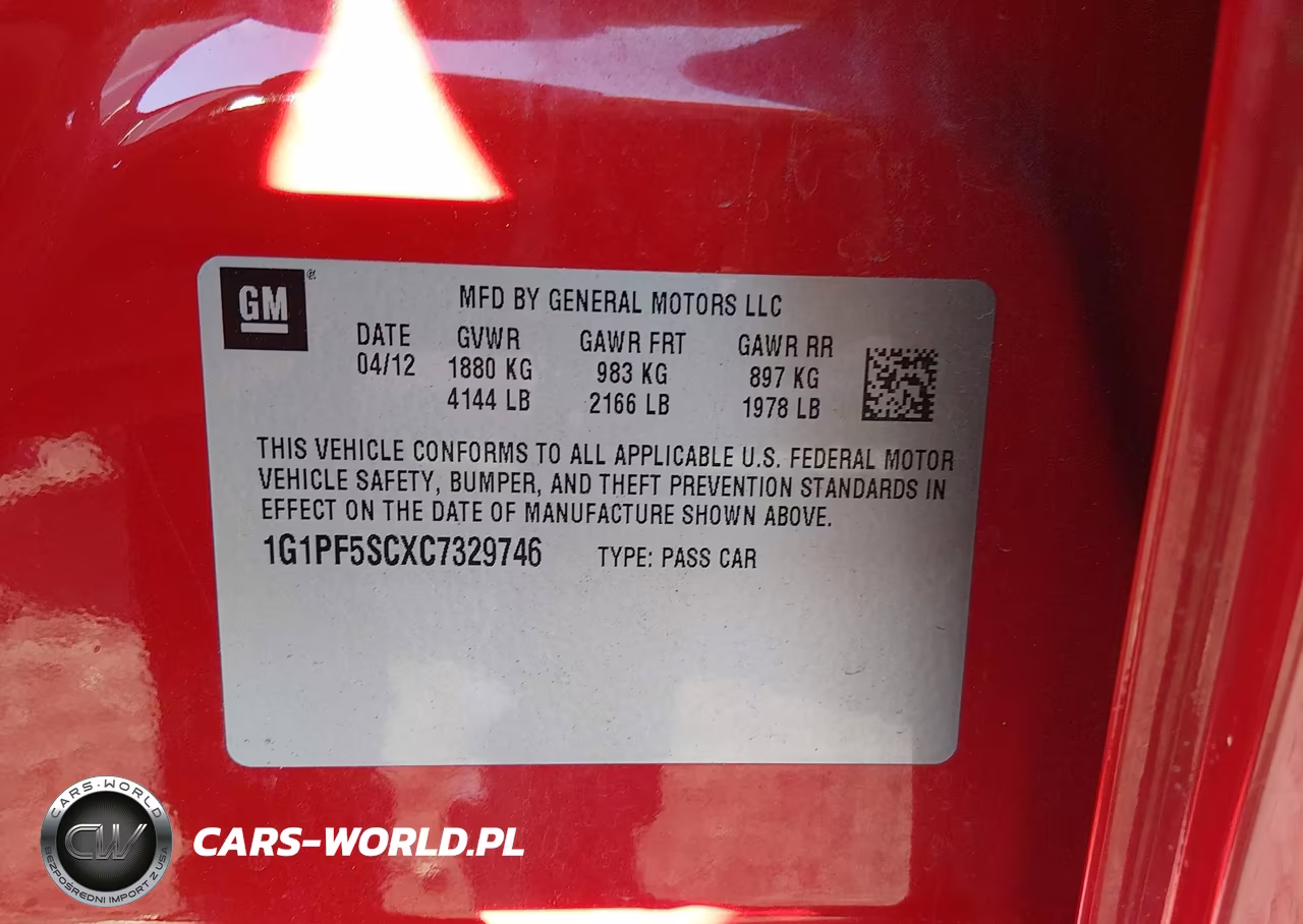 2012 Chevrolet Cruze 1Lt VIN:1G1PF5SCXC7329746 - 9