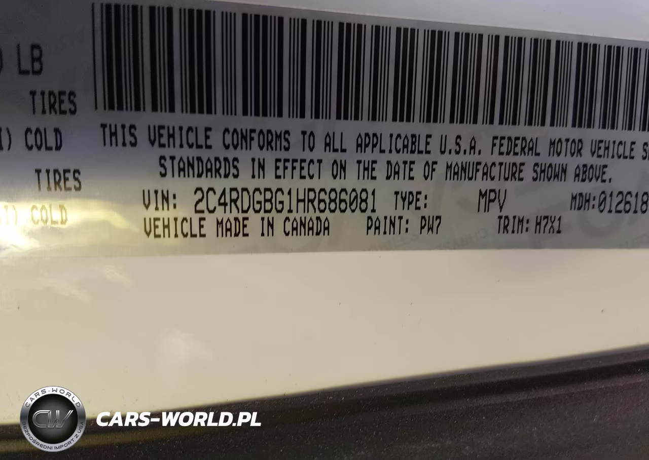 2017 Dodge Grand Caravan Se VIN:2C4RDGBG1HR686081 - 9