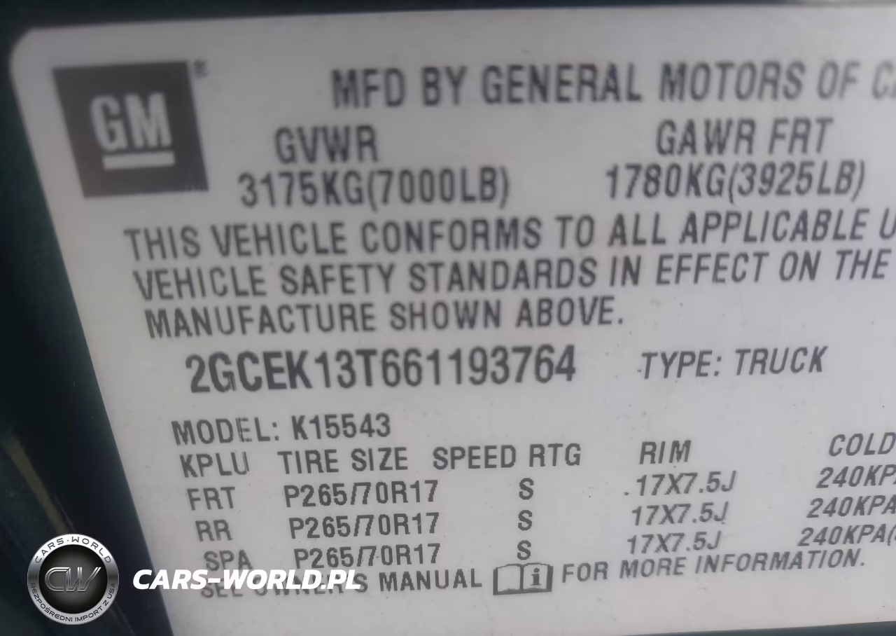 2006 Chevrolet Silverado 1500 Lt1 VIN:2GCEK13T661193764 - 9