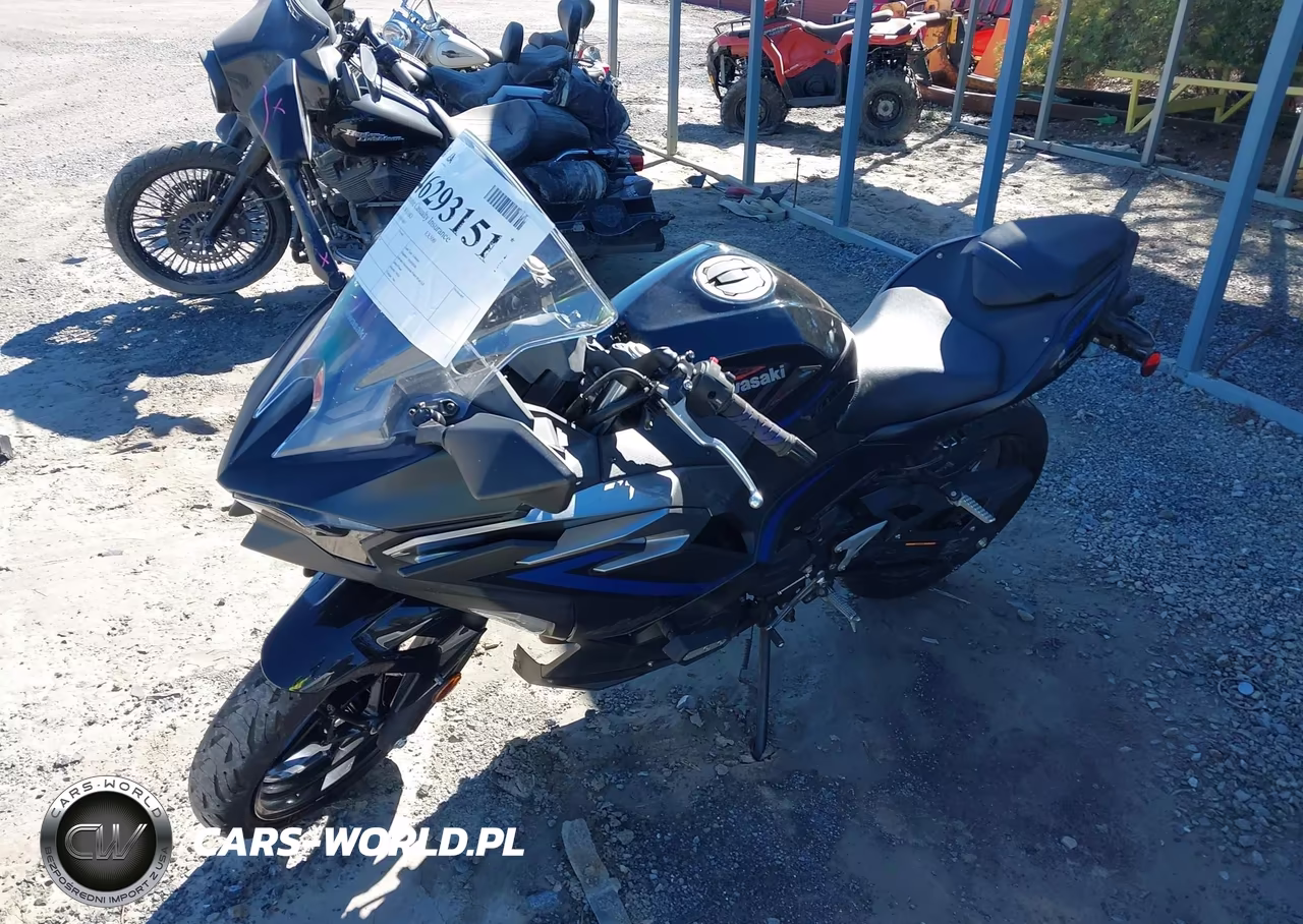 2025 Kawasaki Ex500 A-B VIN:ML5EXGJ15SDA50807 - 2