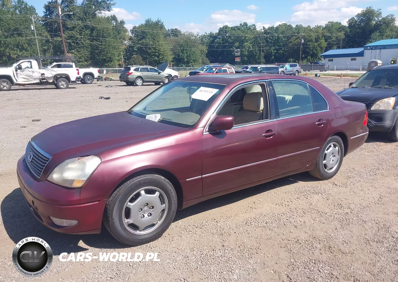 2002 Lexus Ls 430 VIN:JTHBN30F120081642 - 2