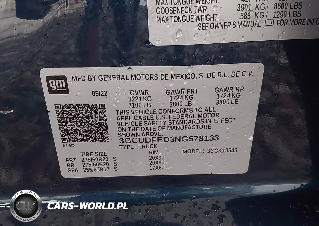 2022 Chevrolet Silverado 1500 4Wd Short Bed Lt Trail Boss VIN:3GCUDFED3NG578133 - 9