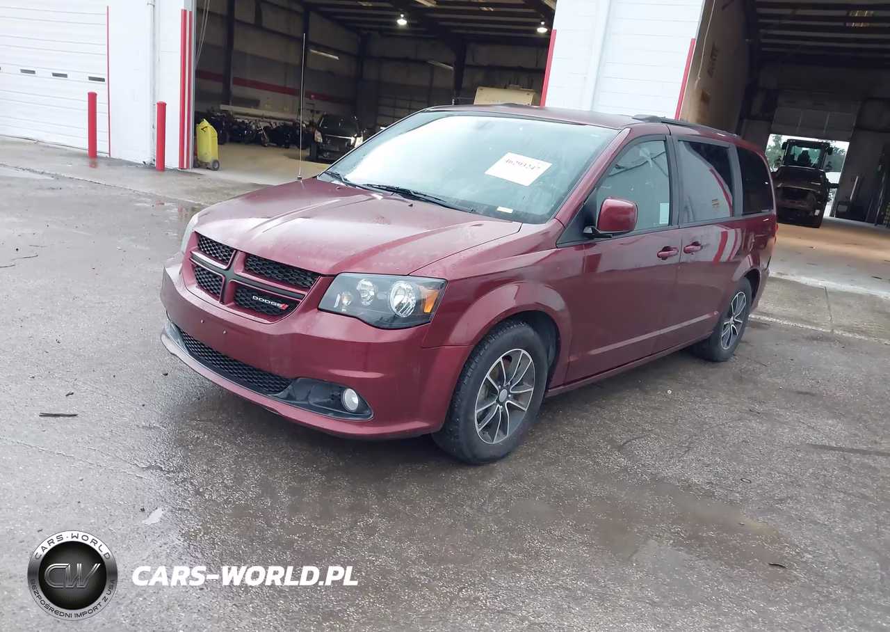 2018 Dodge Grand Caravan Gt VIN:2C4RDGEG6JR343297 - 2