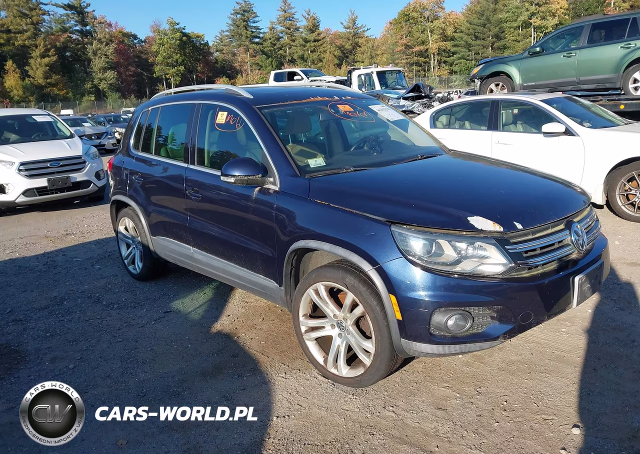 2013 Volkswagen Tiguan Sel VIN:WVGAV7AX5DW507503 - 1