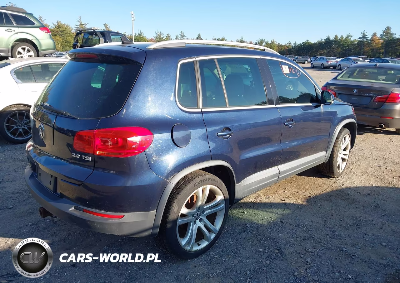 2013 Volkswagen Tiguan Sel VIN:WVGAV7AX5DW507503 - 4