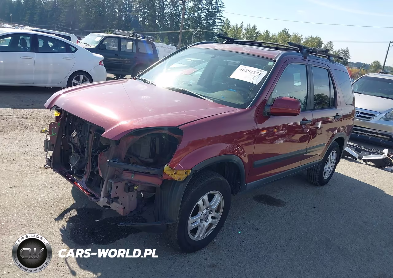 2003 Honda Cr-V Ex VIN:JHLRD77893C041202 - 2