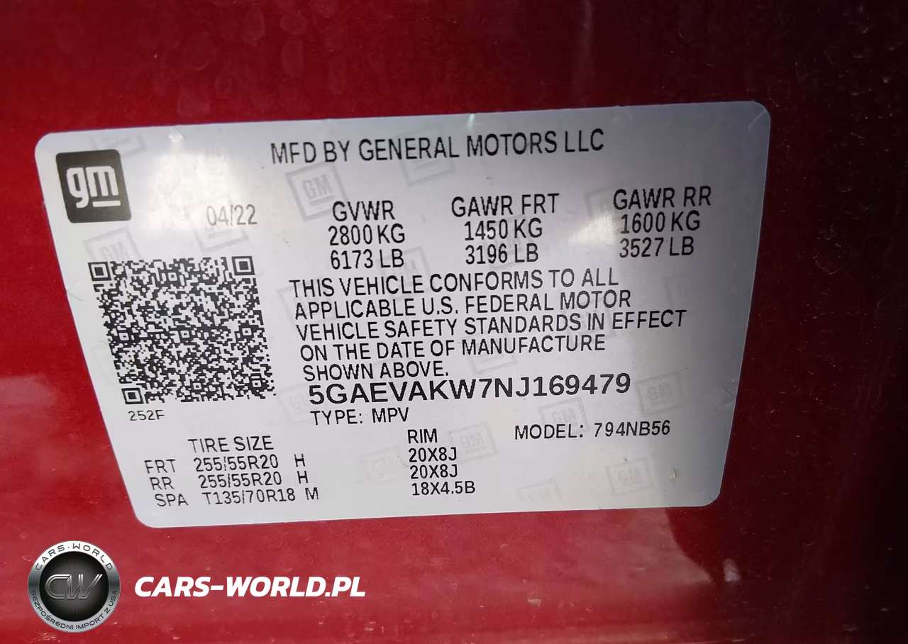 2022 Buick Enclave Awd Essence VIN:5GAEVAKW7NJ169479 - 9