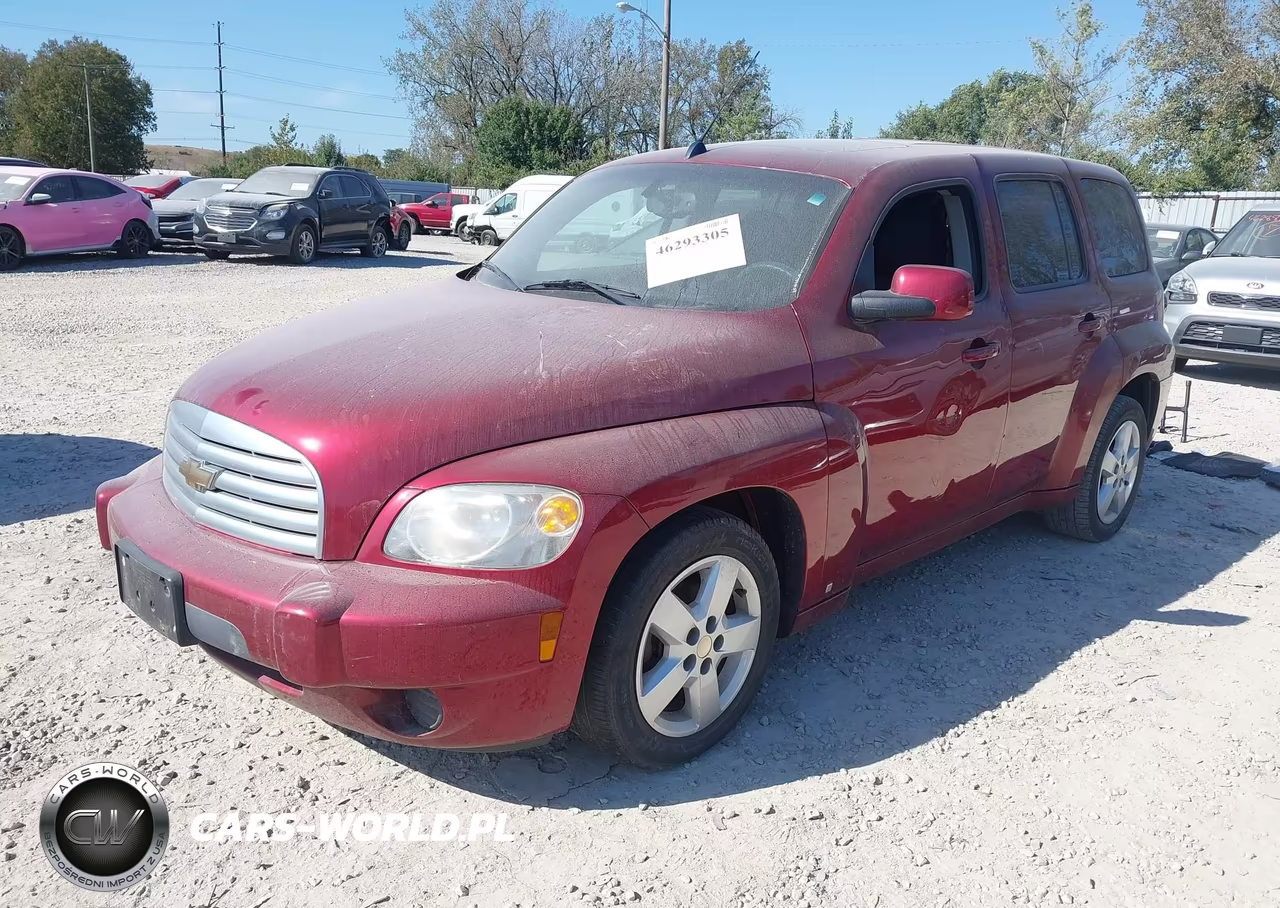 2008 Chevrolet Hhr Lt VIN:3GNDA23PX8S626380 - 2