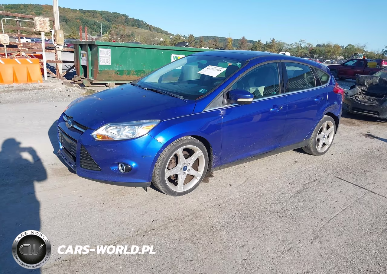 2013 Ford Focus Titanium VIN:1FADP3N24DL230398 - 2