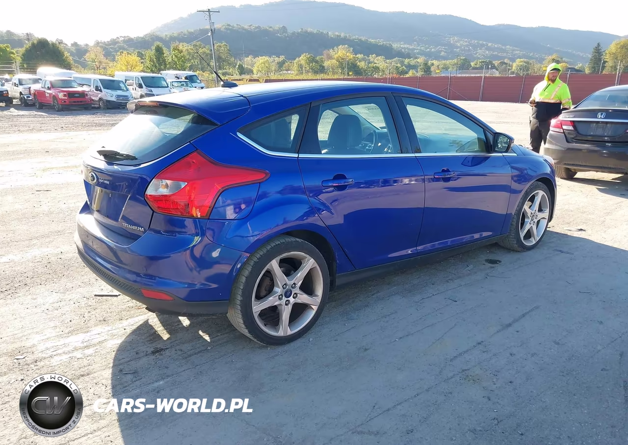 2013 Ford Focus Titanium VIN:1FADP3N24DL230398 - 4