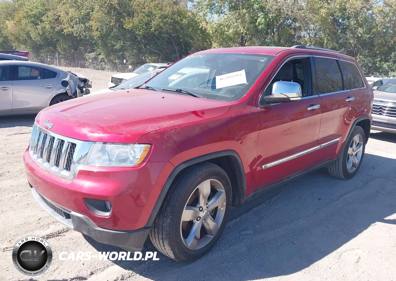 2011 Jeep Grand Cherokee Overland VIN:1J4RR6GT0BC551525 - 2