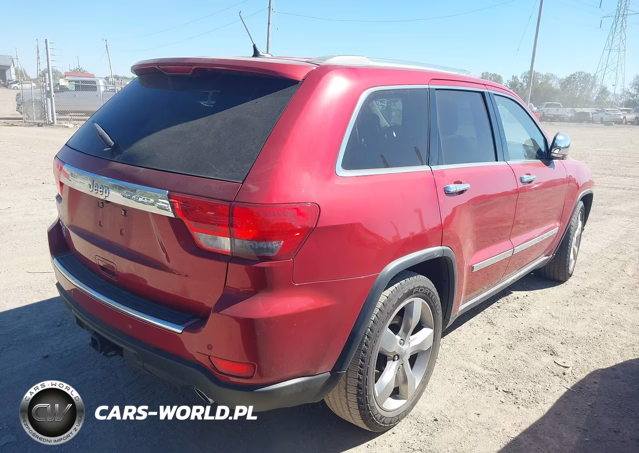 2011 Jeep Grand Cherokee Overland VIN:1J4RR6GT0BC551525 - 4