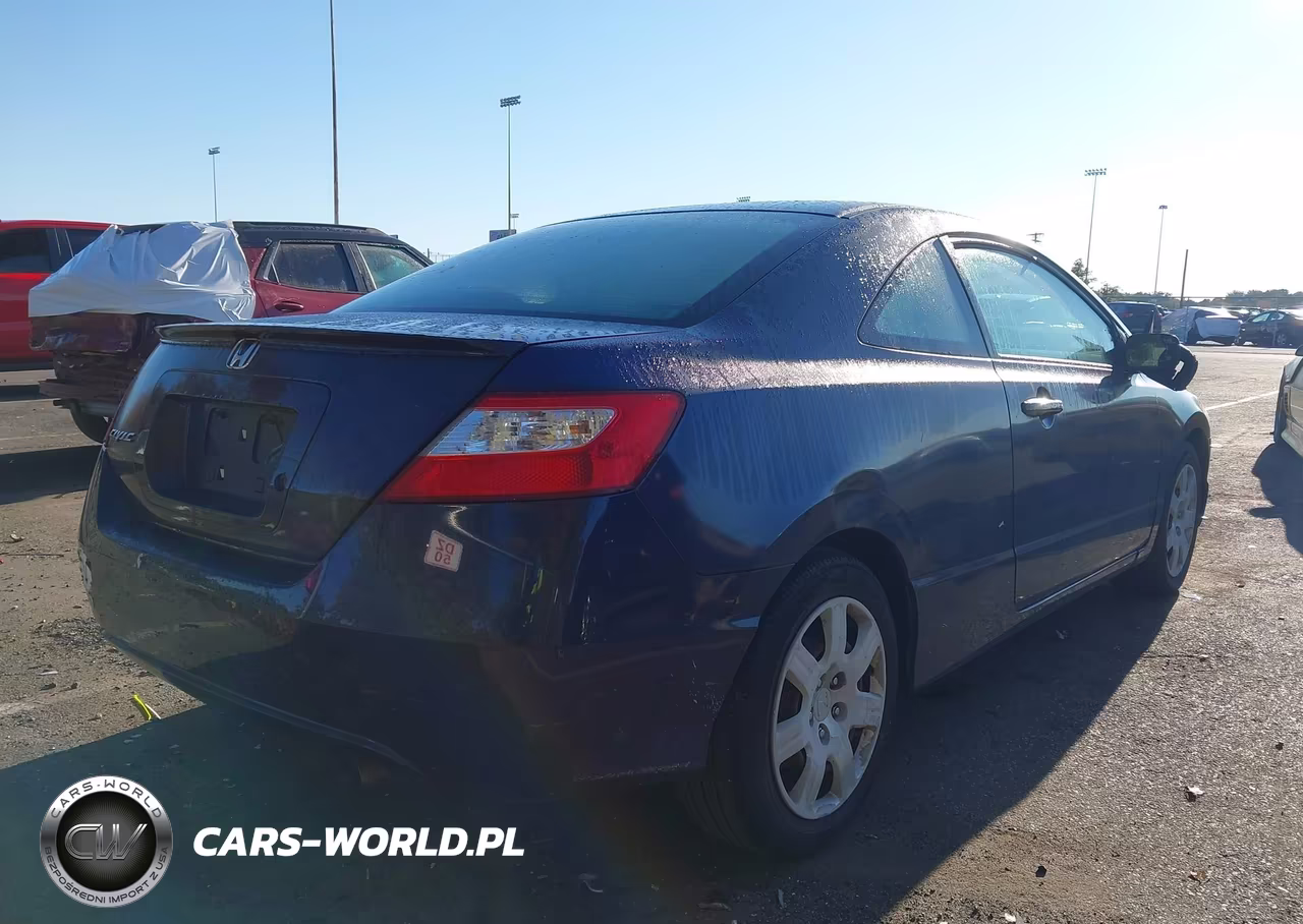 2008 Honda Civic Lx VIN:2HGFG12638H566661 - 4