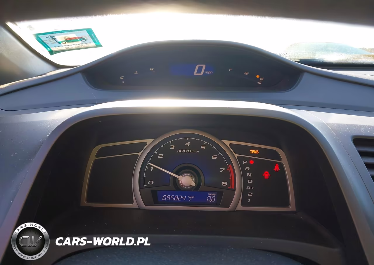 2008 Honda Civic Lx VIN:2HGFG12638H566661 - 7
