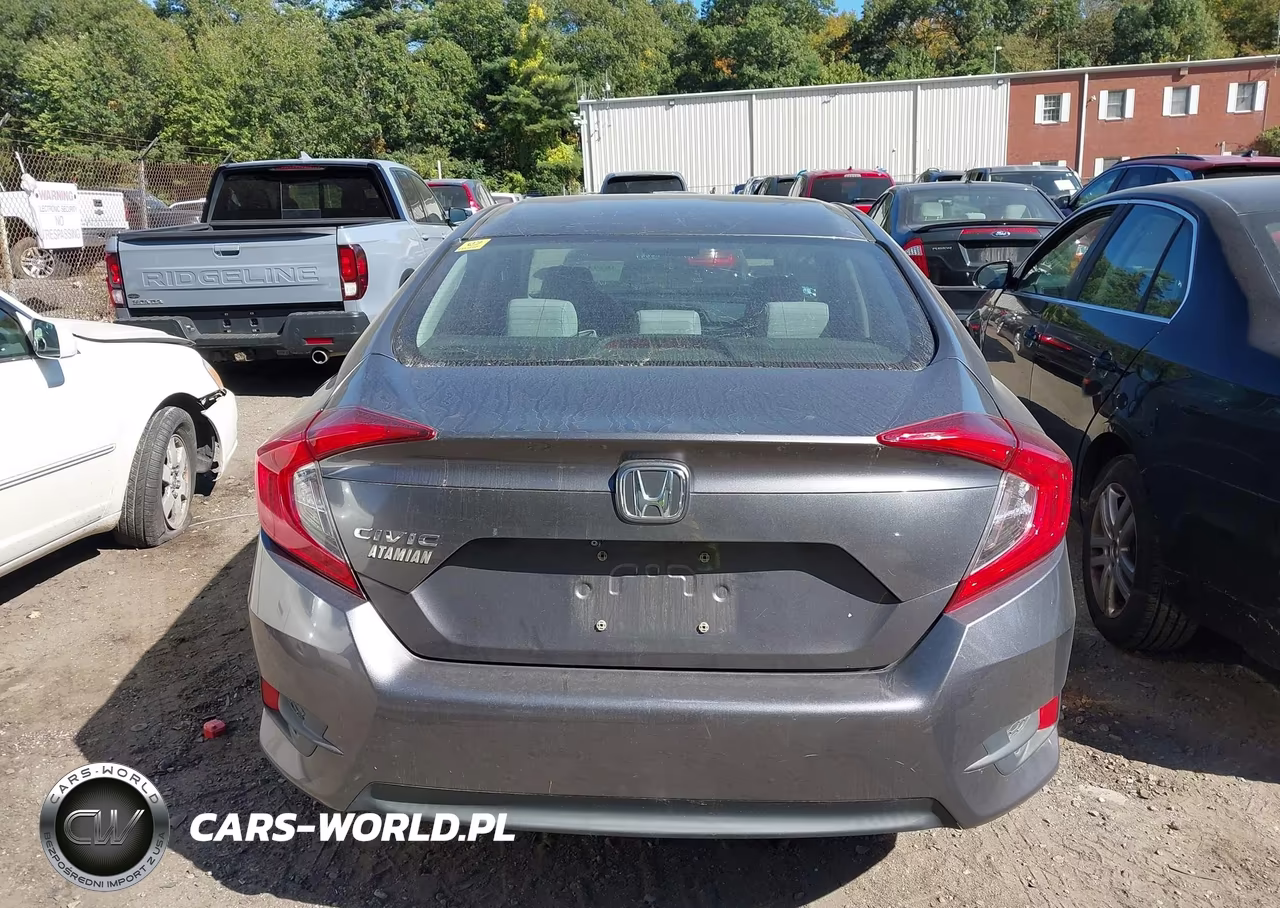 2017 Honda Civic Lx VIN:19XFC2F52HE205161 - 16