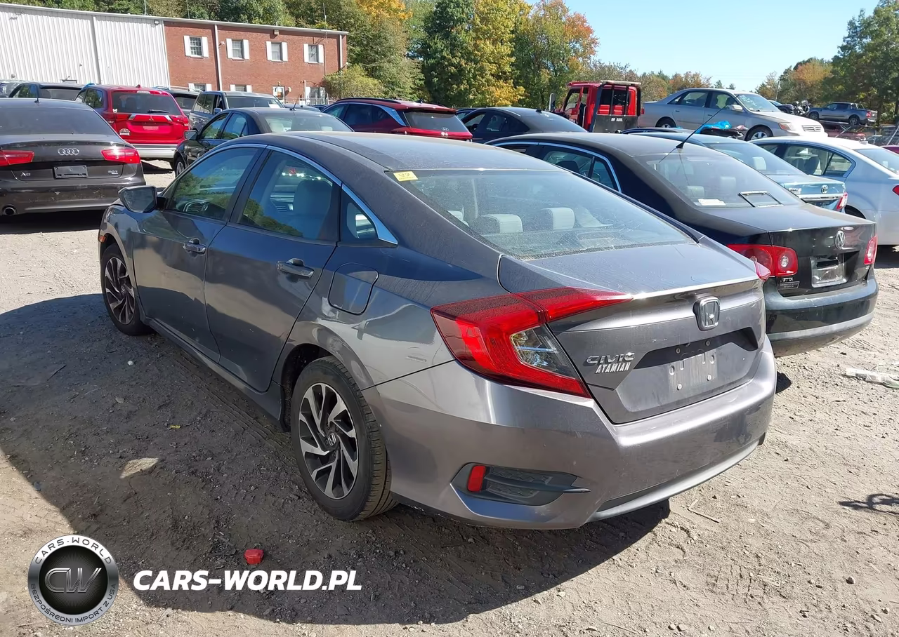 2017 Honda Civic Lx VIN:19XFC2F52HE205161 - 3