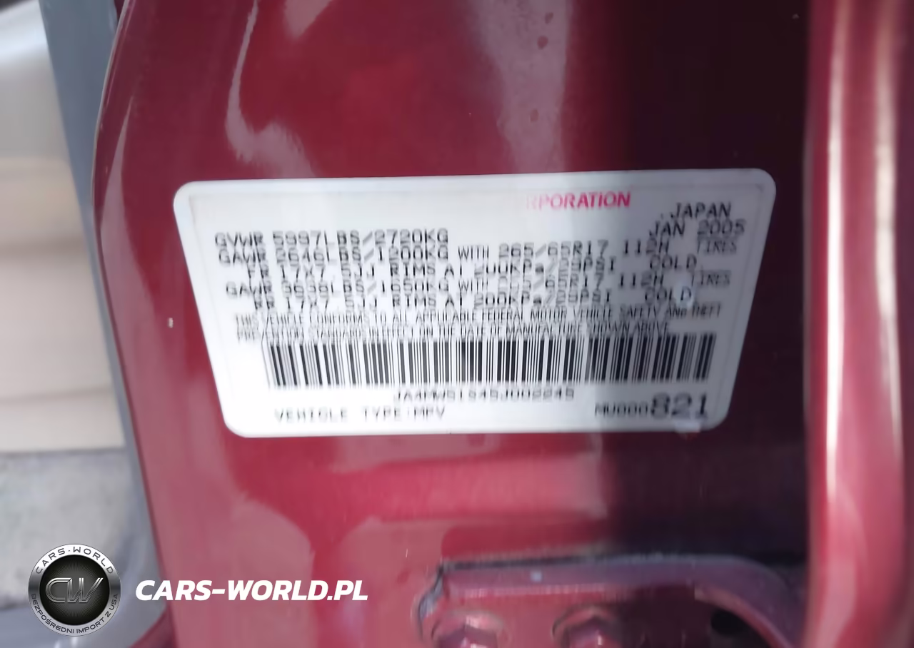2005 Mitsubishi Montero Limited VIN:JA4MW51S45J002245 - 9