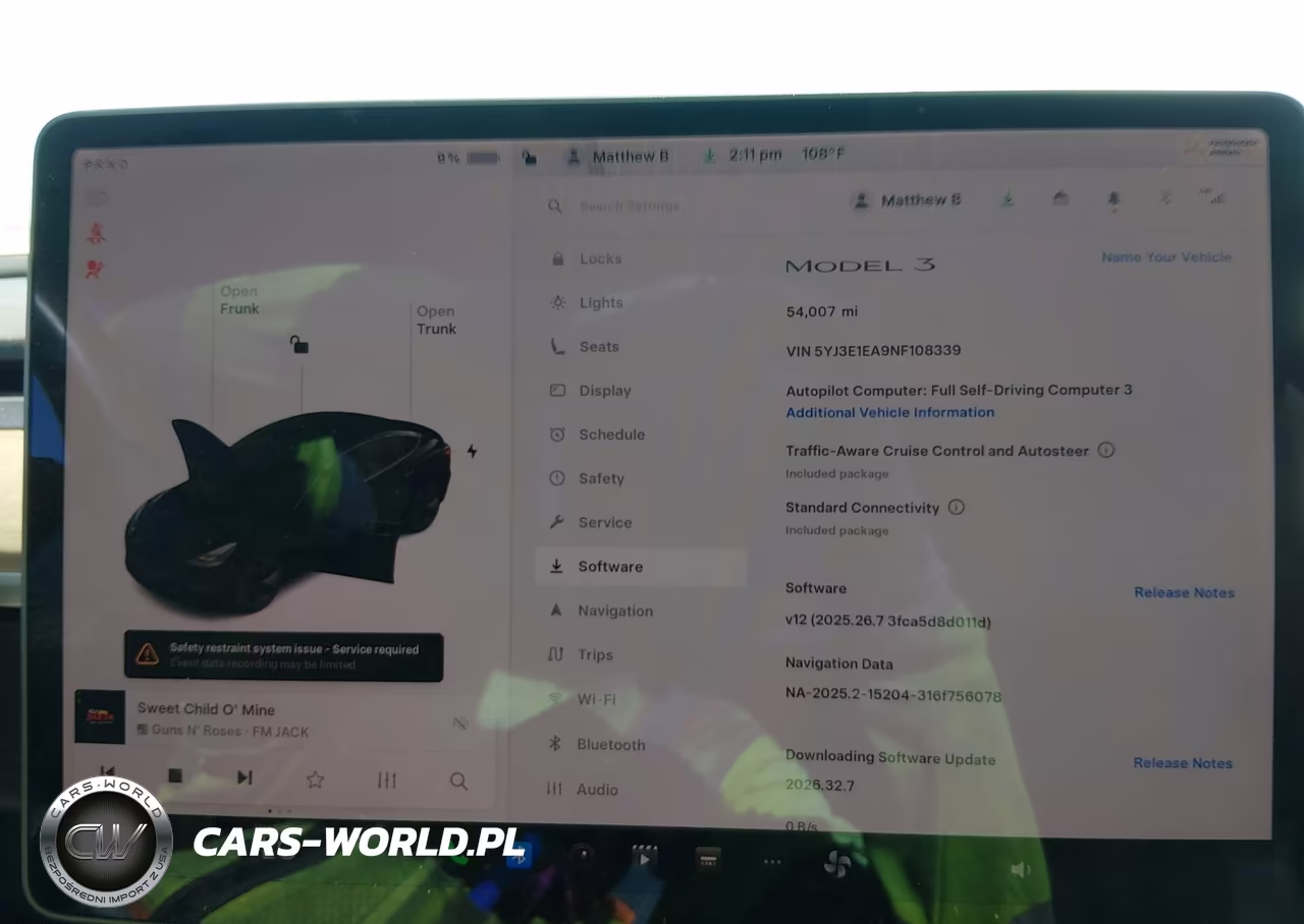 2022 Tesla Model 3 Rear-Wheel Drive VIN:5YJ3E1EA9NF108339 - 7
