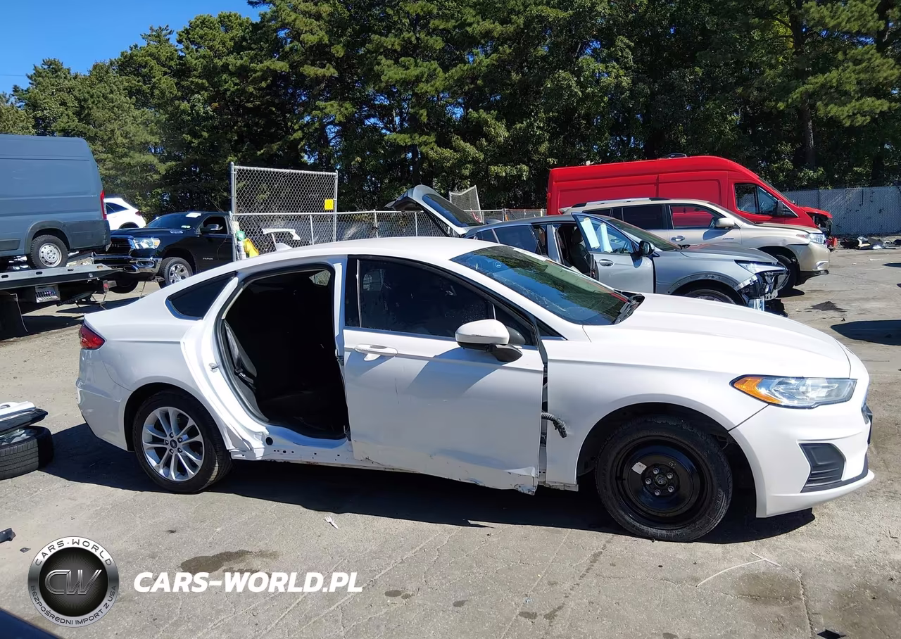 2020 Ford Fusion Hybrid Se VIN:3FA6P0LU2LR158192 - 14
