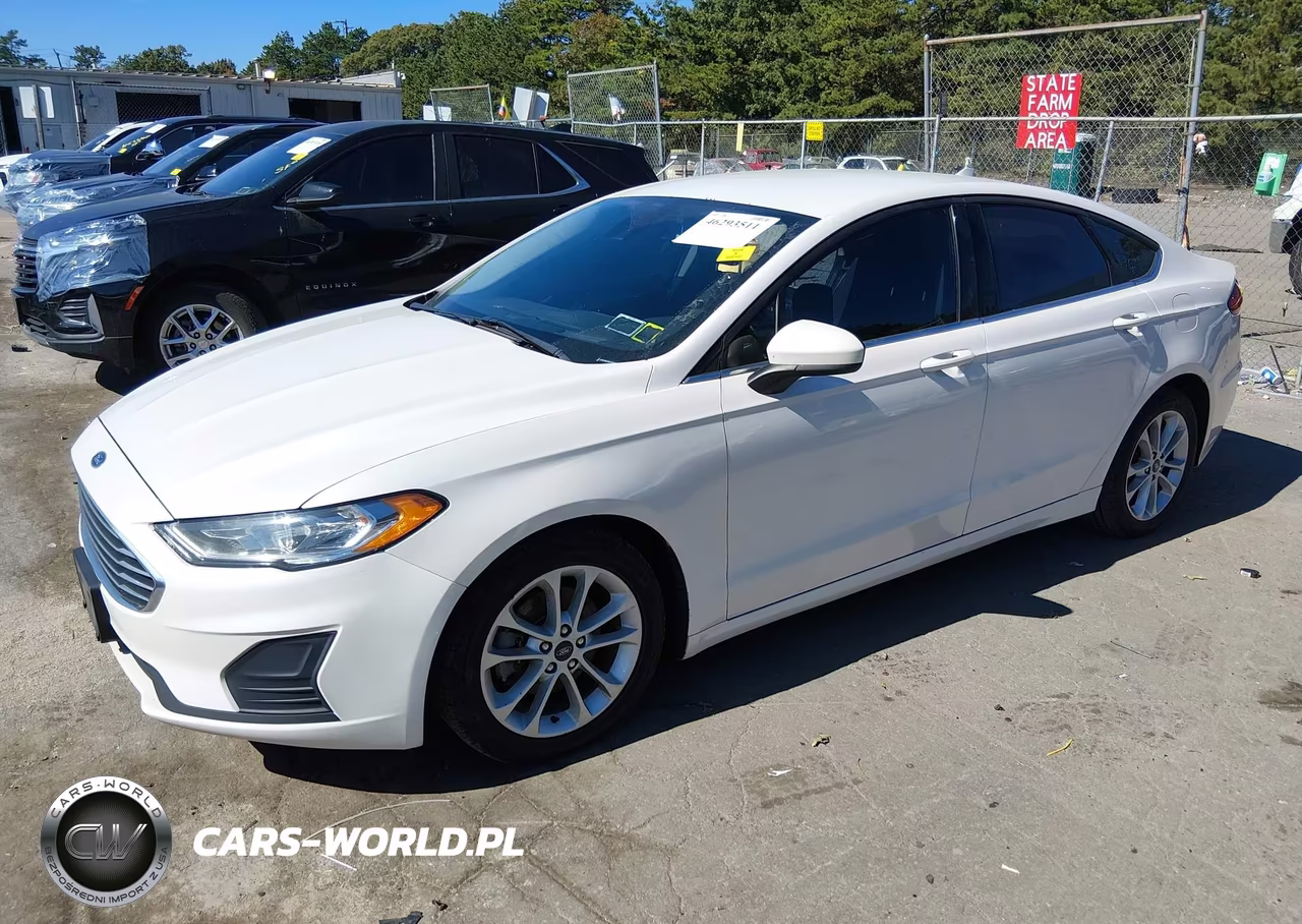 2020 Ford Fusion Hybrid Se VIN:3FA6P0LU2LR158192 - 2