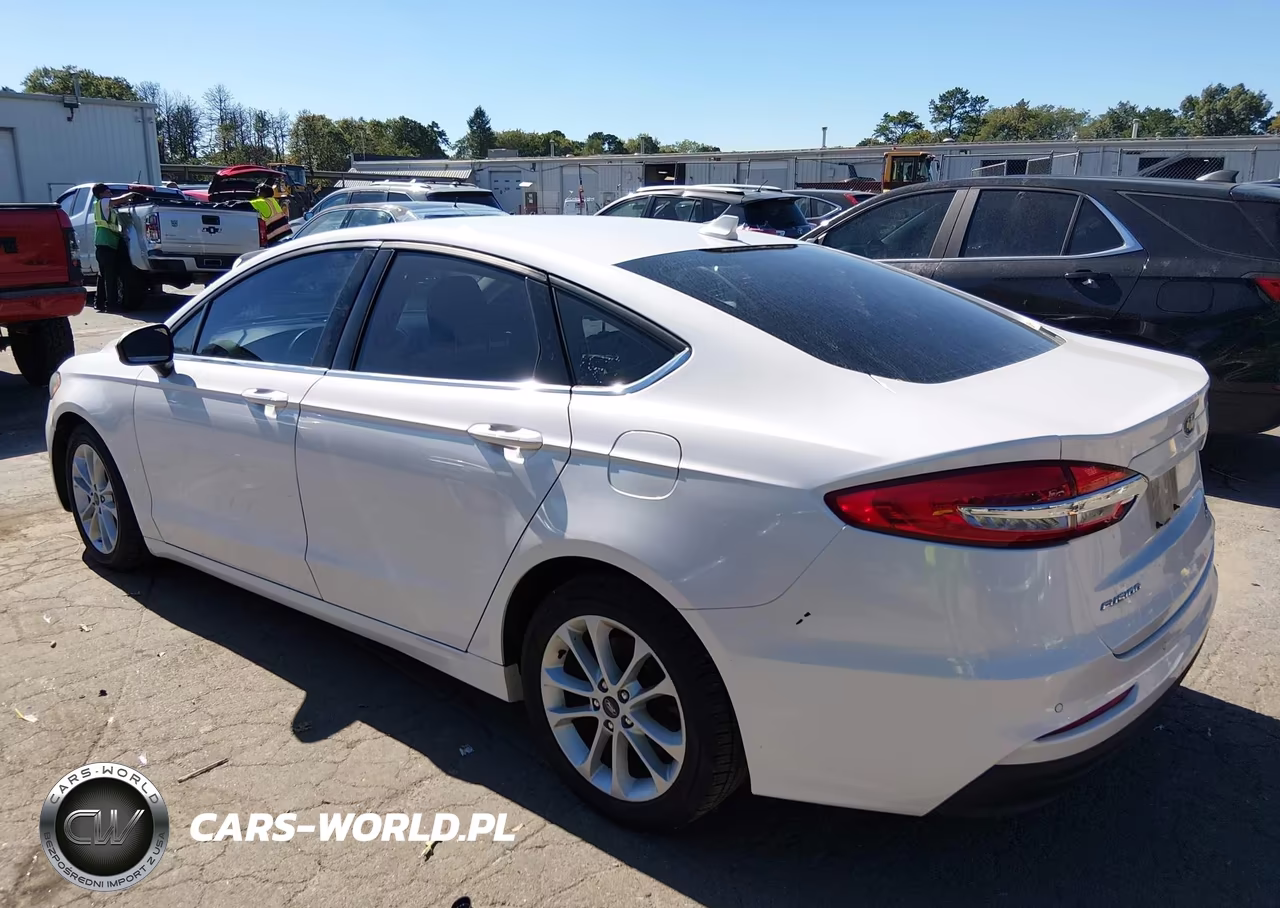 2020 Ford Fusion Hybrid Se VIN:3FA6P0LU2LR158192 - 3