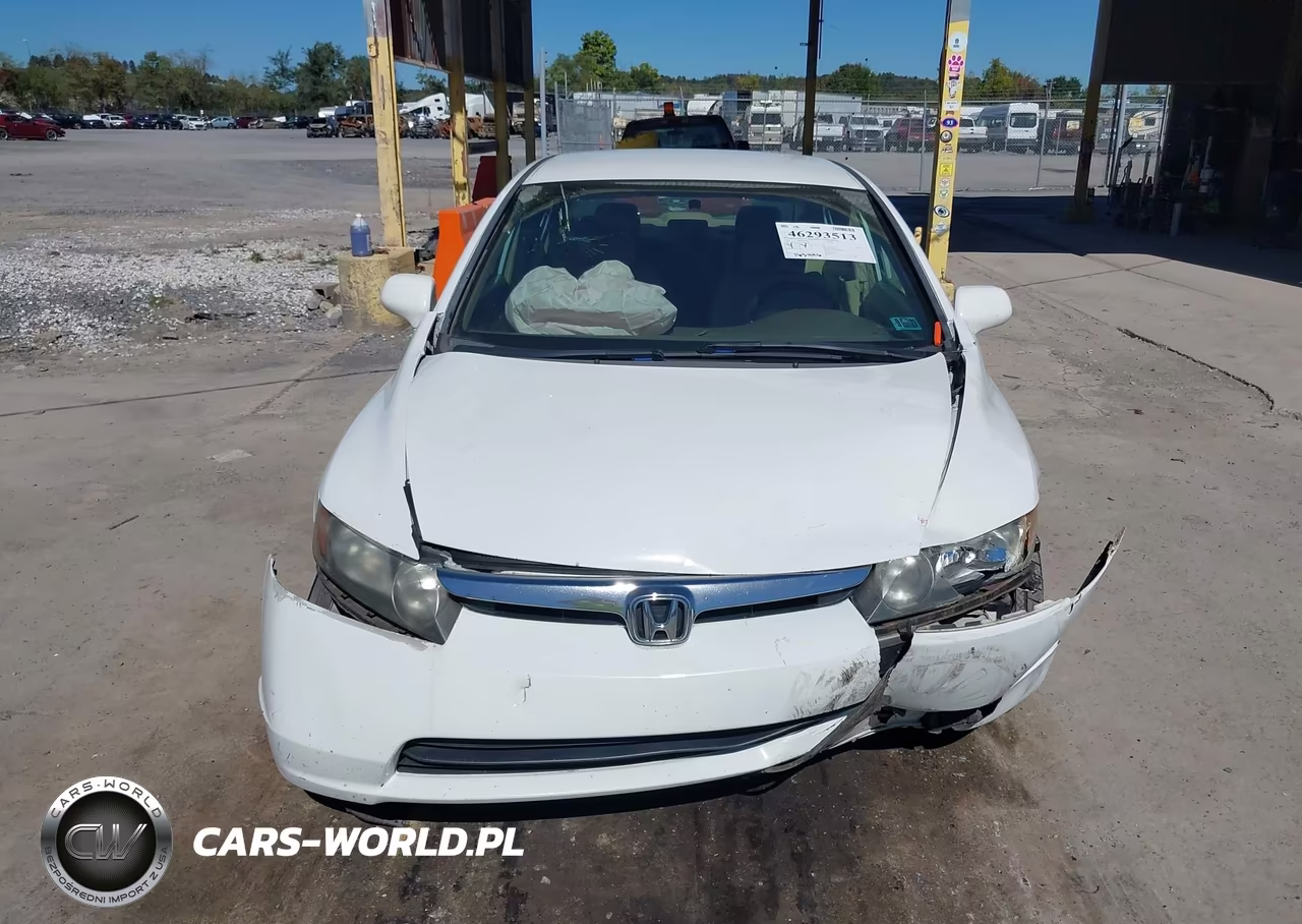 2007 Honda Civic Lx VIN:2HGFA16517H304736 - 12